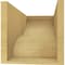 Ekena Millwork 10"W x 20"D x 10"H Wide Garner Rough Cedar Woodgrain TimberThane Corbel, Primed Tan CORUR10X20X10GARRCPR - alternate 6